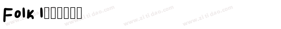 Folk l字体转换